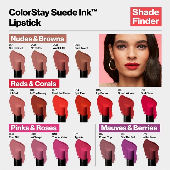 Revlon ColorStay Suede Ink Lipstick - 010 Tunnel Vision - Picture 4 of 5